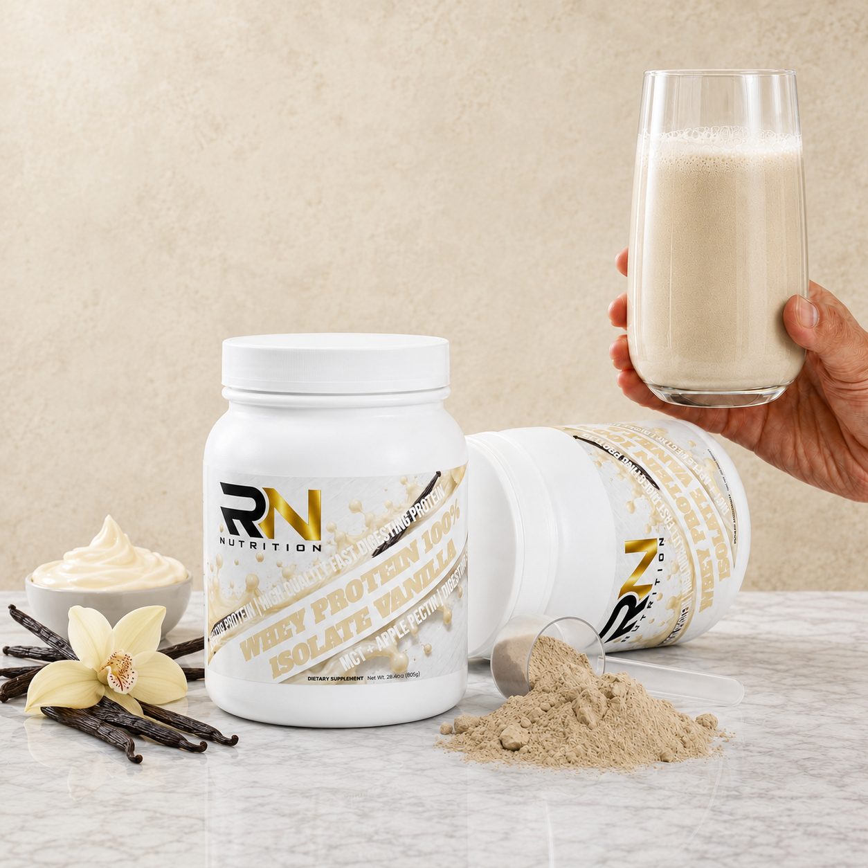 Advanced 100% Whey Protein Isolate Vanilla