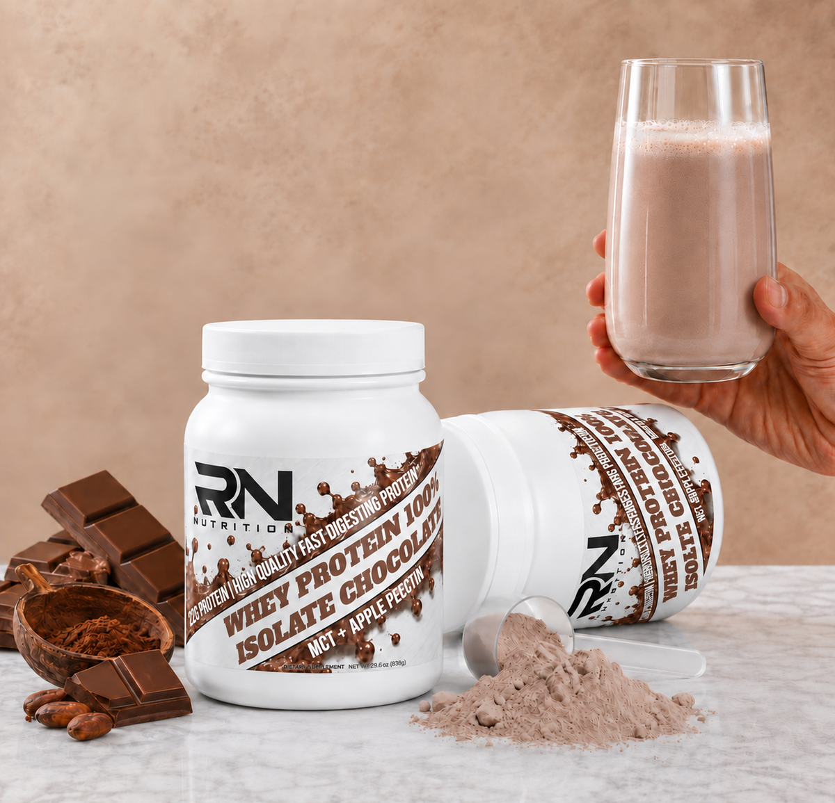Advanced 100% Whey Protein Isolate Chocolate