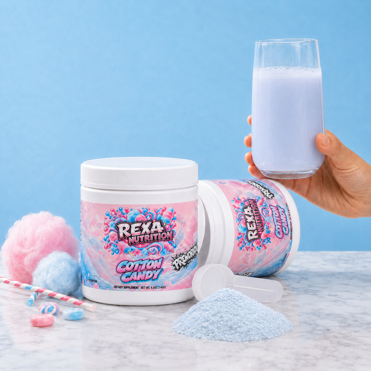 Preworkout Cotton Candy