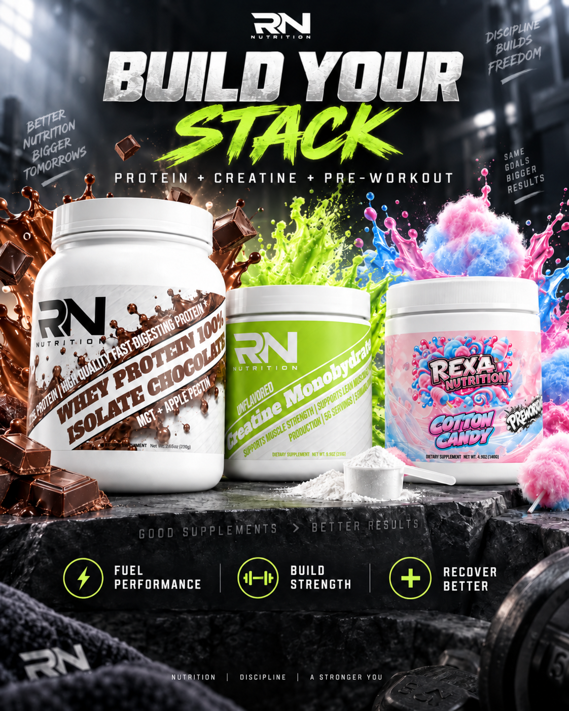Rexa Essential Gym Stack 20% off